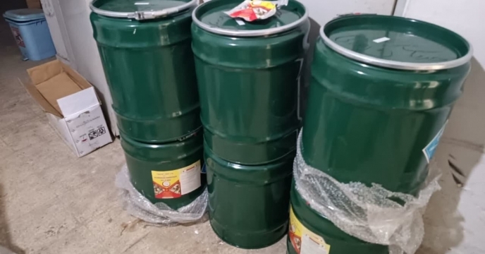 تدارک4200 ساشه سم تدخینی نوار فسفید آلومینیوم در گلستان