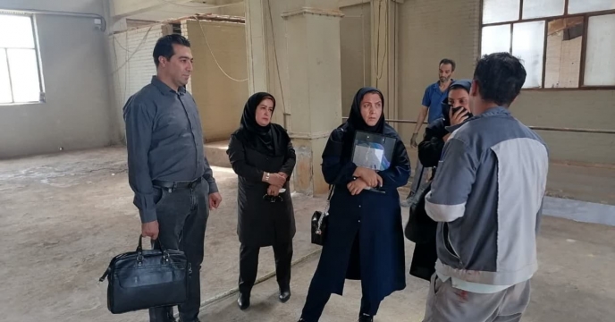 بازرسی و بازدید کارشناسان فنی ستاد و کارگروه پایش و نظارت برمواد کودی از کارخانه تولید کود شیمیایی میهن زاج