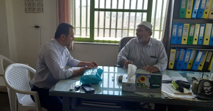 بازدید از کارگزاری  کود  شرکت تعاونی  ملانفس بندر ترکمن