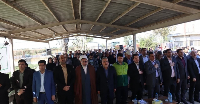حضور مدیر  شرکت خدمات حمایتی  کشاورزی  استان گلستان در مراسم آیین کشت محصولات پائیزه