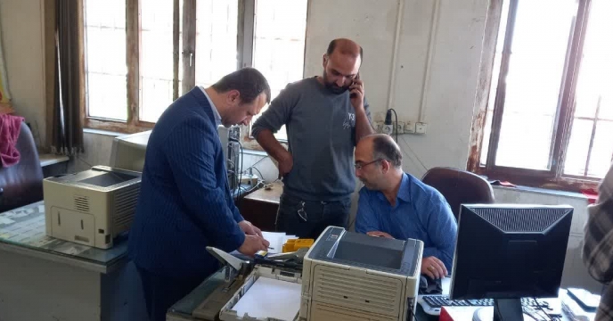 بازدید انبار  کارگزاری  کود شهرستان رامیان