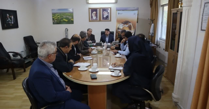 حضور در جلسه  هماهنگی  و برنامه  ریزی روز جهانی  خاک