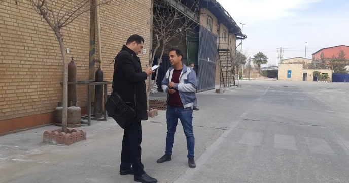 عملیات نمونه برداری از پارت ۱۱کود سولفات پتاسیم گرانوله شرکت میهن زاج