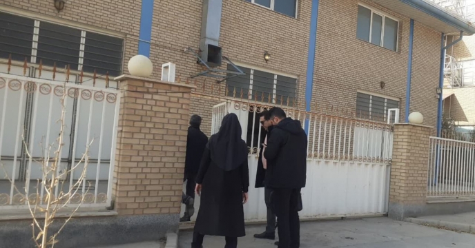 بازدید کارشنان فنی از محل جدید انبار کارگزاری شهرستان قرچک