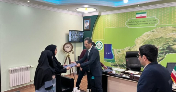 برگزاری مراسم از تقدیر  همکاران بانوان شرکت خدمات حمایتی کشاورزی استان  گلستان به مناسبت میلااد با سعادت حضرت فاطمه زهرا (س) و روز زن
