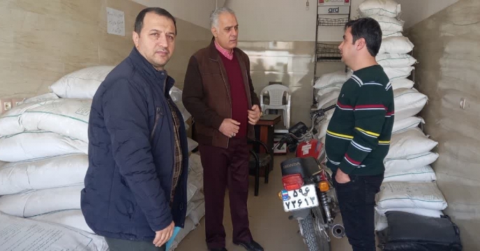 10 مورد  بازدید  از کارگزاری  کود در دی  ماه  سال 1402