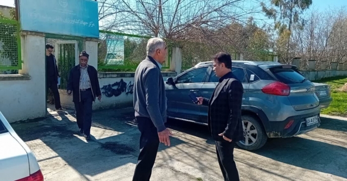 بازدید مدیر شرکت خدمات حمایتی  کشاورزی استان گلستان  از مرکز  خدمات  باغلی  مرامه  در شهرستان گنبد کاووس