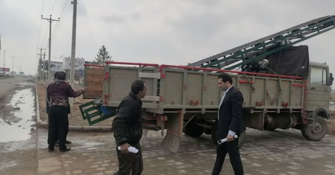 تجهیز انبار سازمانی دماوند و خیرآباد به نوار نقاله