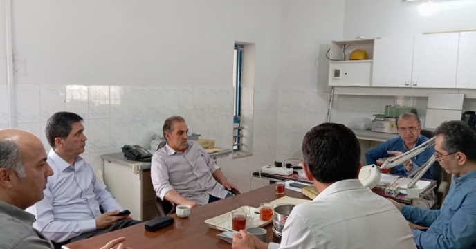 بازدید معاونین شرکت خدمات حمایتی  کشاورزی استان گلستان از  روند خرید بذر گندم 