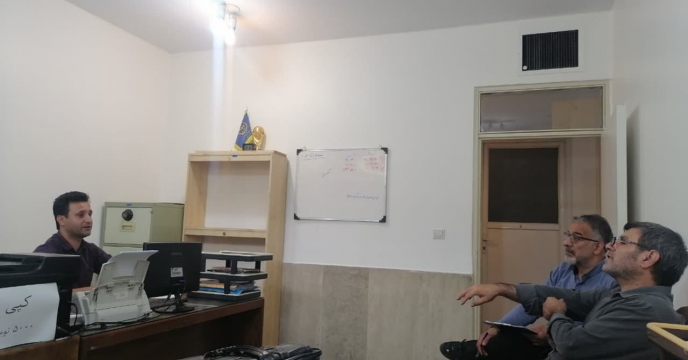 بازدید کارشناسان مدیریت حسابرسی ستاد و گروه پایش و فنی شرکت خدمات حمایتی کشاورزی استان تهران از کارگزاری های شهرستان رباط کریم