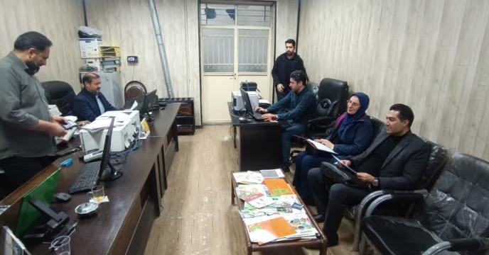 بازدید مشترک کارشناسان فنی شرکت خدمات حمایتی کشاورزی استان تهران وسازمان  جهاد کشاورزی از مراکز توزیع کود شهرستان ری