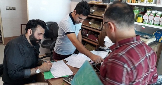 پایش کارگزاران توزیع در نکا استان مازندران