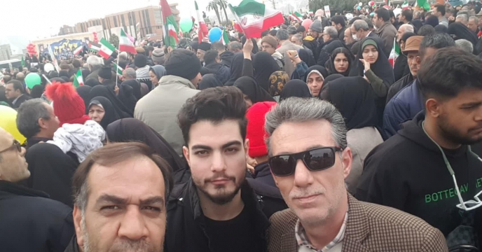 حضور مدیریت و  کارکنان شرکت خدمات حمایتی کشاورزی در راهپیمایی 22 بهمن – استان مرکزی اراک