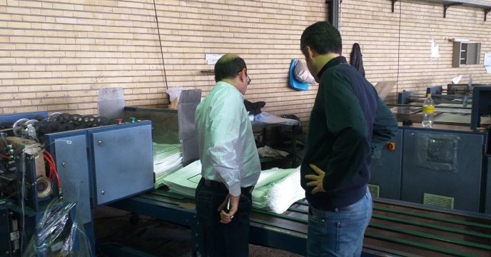 بازدید از کارخانه تولید کیسه گونی سوپرفسفات تریپل