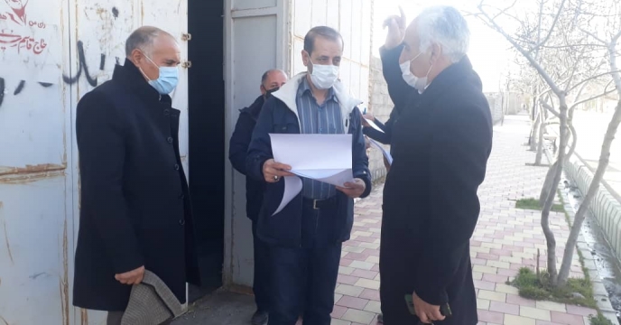 بازدید از انبار متقاضی کود شهرستان مشگین شهر 