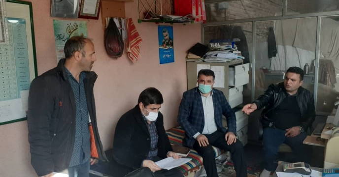 بازدیداز انبار کارگزاری شهرستان بیله سوار 