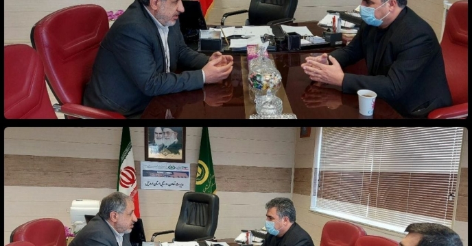 دیدار مهندس مسافر با مدیرکل محترم تعاونی روستایی استان اردبیل 