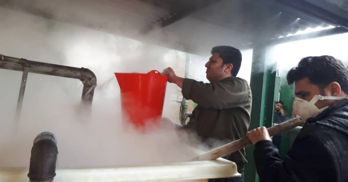 ساخت بچ 1 پارت 11 روغن ولک 80% تولیدی مجتمع شیمیائی آبیک 