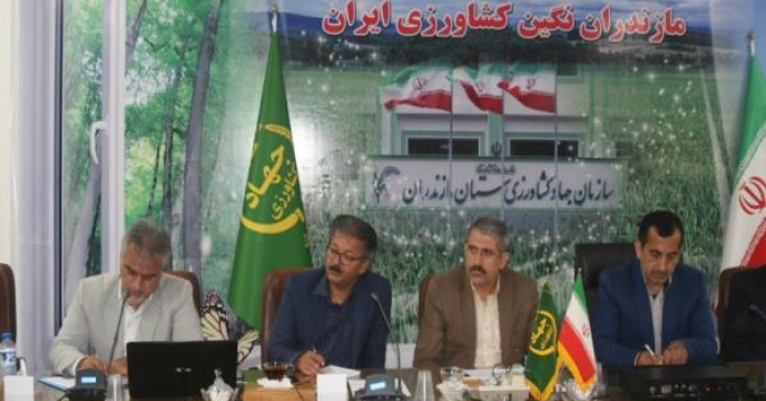 سرآمدی مازندران در تولید محصولات کشاورزی در سطح کشور