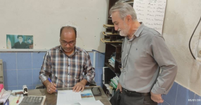 کارشناس فنی شرکت خدمات حمایتی کشاورزی هرمزگان از کارگزاری توزیع کود بندرعباس بازدید کرد