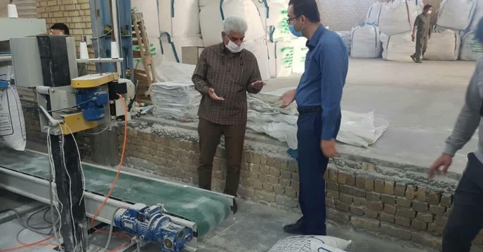 بازدید از کارخانه تولید کود های شیمیایی در استان مرکزی 