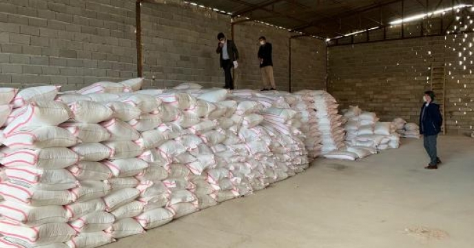 عملیات موجودی برداری از انبار کارگزاران خراسان شمالی