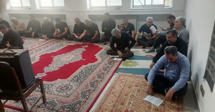 برگزاری آئین سوگواری حضرت اباعبدالله الحسین(ع) در مجتمع شیمیائی آبیک