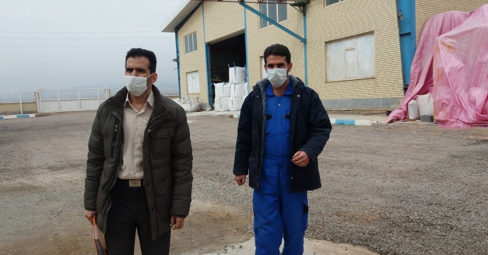 بازدید از کارخانه تولید کود های شیمیایی در استان مرکزی 