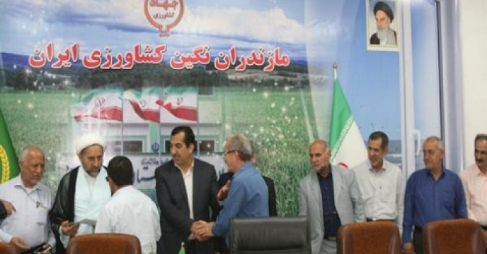 تجلیل از آزادگان سرفراز جهادکشاورزی استان مازندران