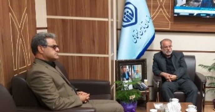 جلسه مدیر خراسان شمالی با مدیر کل سازمان تامین اجتماعی استان