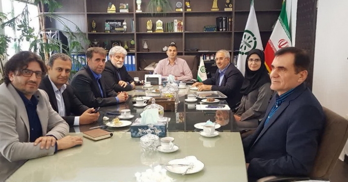 جلسه تودیع مدیر توزیع، حمل و نگهداری