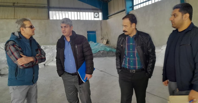 بازدید کارشناس  محترم واحد توزیع ، حمل ، نگهداری ستاد از کارگزاریهای کود استان مرکزی 