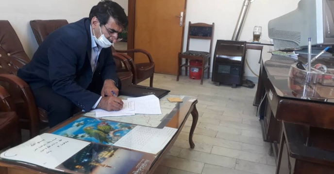 بازدید  اکیپ نظارتی کمیته توزیع کود استان از  تعاونی روستایی  شهرستان  بناب استان آذربایجان شرقی