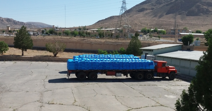 حمل مستقیم 500 تن کود شیمیایی اوره ازمبدا  مرودشت درشهرستان شهرکرد