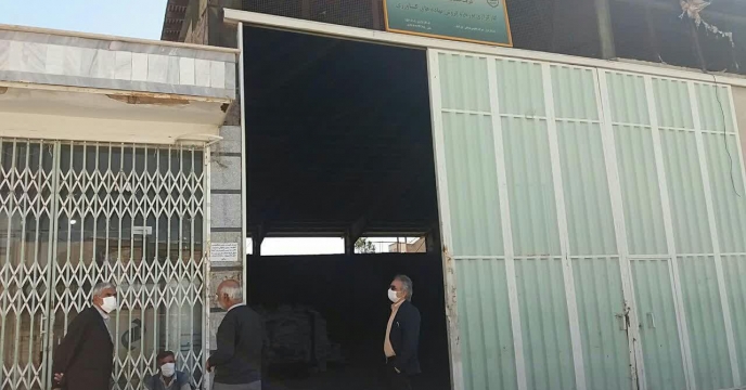 حمل و ارسال  کود سولفات پتاسیم و سوپرفسفات تریپل به کارگزاران تحت پوشش ساوه  
