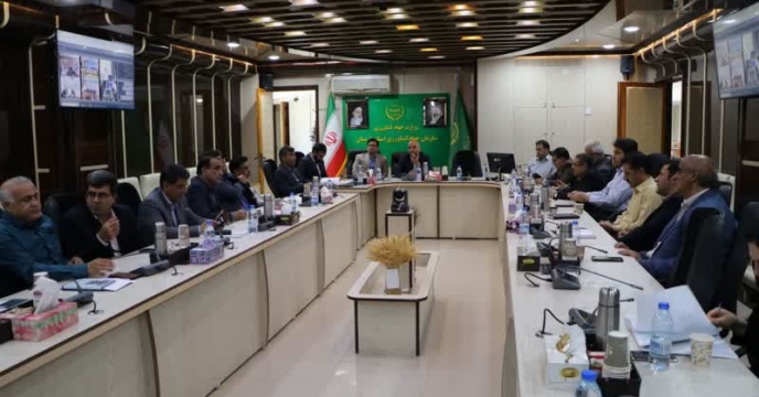 جلسه وبیناری معاونان ومدیران سازمان جهاد کشاورزی باحضور مدیر شرکت خدمات حمایتی کشاورزی لرستان