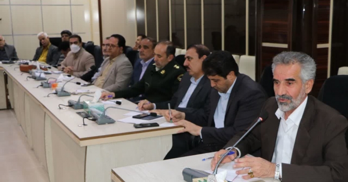 جلسه قرار گاه امنیت غذایی با حضور مدیر شرکت خدمات حمایتی کشاورزی لرستان
