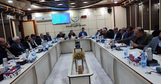 جلسه وبیناری ستاد زراعت کشور با حضور مدیر شرکت خدمات حمایتی کشاورزی لرستان