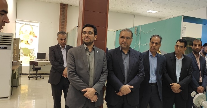 حضور مدیر شرکت در افتتاحیه بخش صنایع غذایی وکشاورزی 