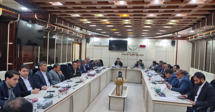جلسه قرار گاه امنیت غذایی با حضور مدیر شرکت خدمات حمایتی کشاورزی لرستان