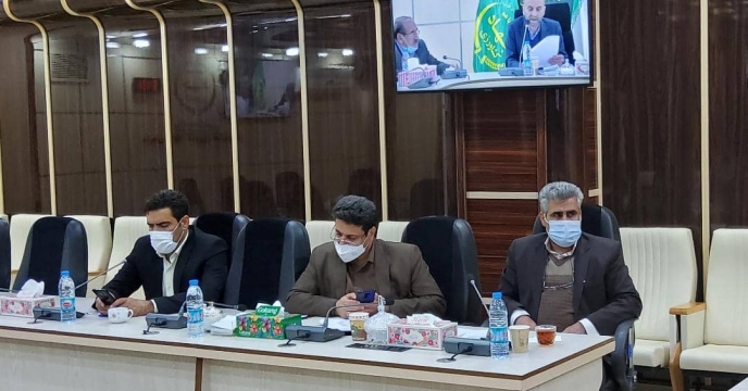 سی امین"جلسه قرارگاه امنیت غذایی"  بصورت ارتباط ویدئو کنفرانس به ریاست دکتر ساداتی نژاد، وزیر جهاد کشاورزی همزمان با سراسر کشور  با حضور رییس سازمان جهاد کشاوری استان و مدیر شرکت خدمات حمایتی لرستان