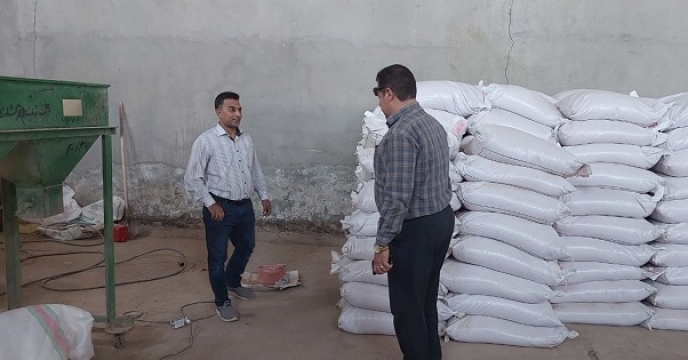 بازدید از انبار بذر شهرستان زابل مورخ 1402/07/10