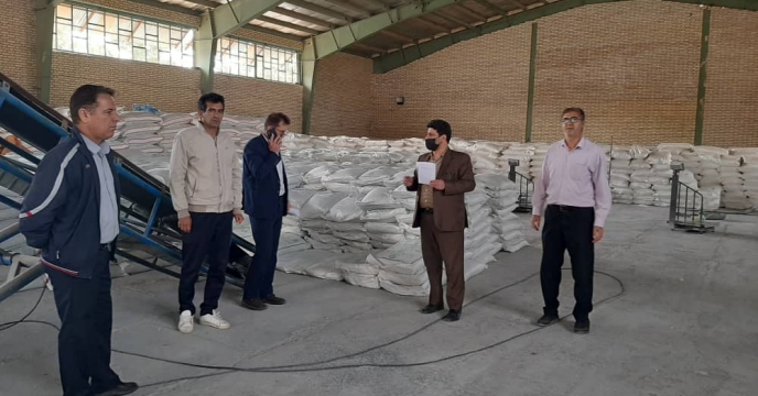 بازدید میدانی از انبارهای ذخیره ی سراب چنگایی شهرستان خرم آباد 