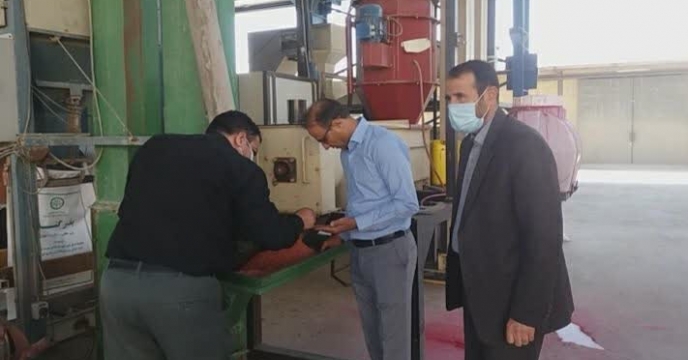 بازدید مدیر زراعت ورئیس واحد ثبت وگواهی بذر ونهال استان ازسایت بوجاری 