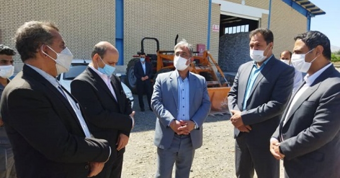 بازدید فرماندار بیرجند  از انبارهای شرکت 