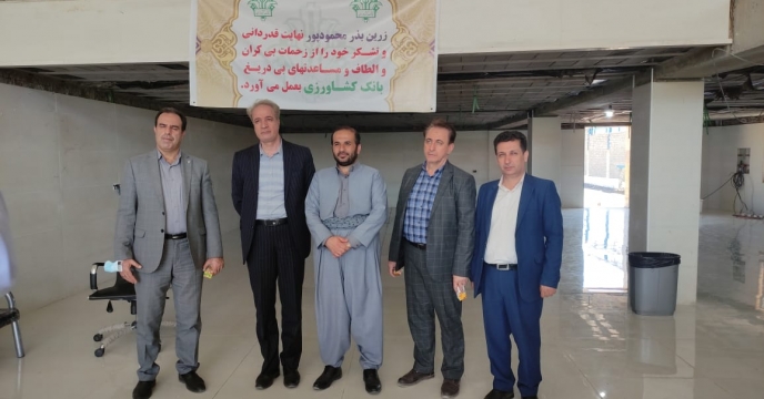 بازدید مدیر شرکت خدمات حمایتی کشاورزی استان آذربایجان غربی از انبار کارگزاران پیرانشهر