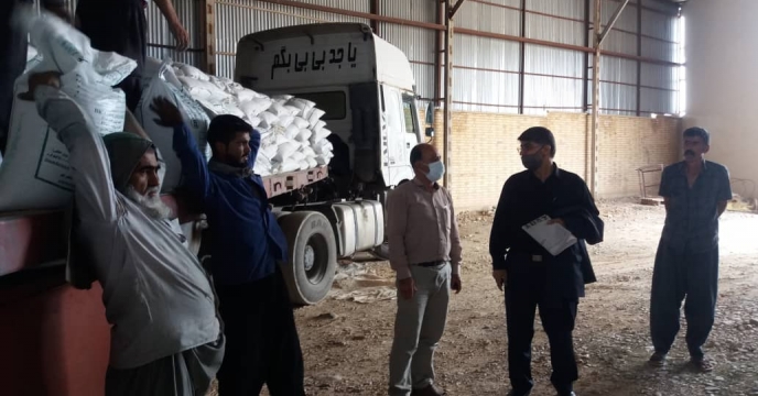 بازدید مدیر از انبار مرکزی استان سمنان