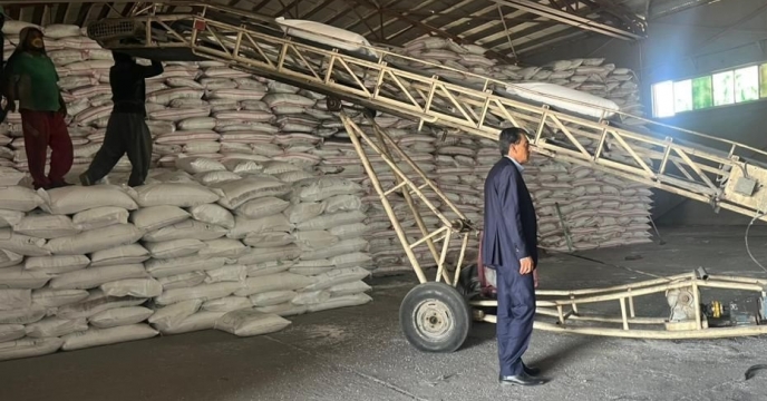بازدید مدیر شرکت خدمات از انبار سازمانی استان سیستان وبلوچستان  