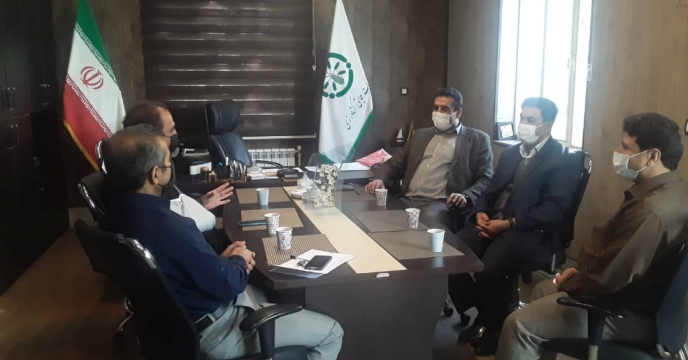 نشست مشترک مدیر شرکت خدمات حمایتی کشاورزی لرستان با بازرسان اعزامی از مرکز به منظور برنامه‌ریزی جهت تولید بذر 