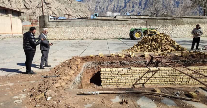 ساخت باسکول ۶۰ تنی در انبارهای ذخیره و استراتژیک شرکت خدمات حمایتی کشاورزی لرستان